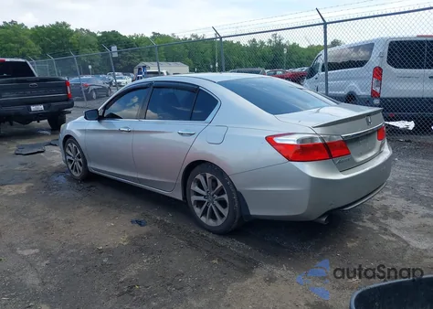 2013 Honda Accord Sport из США, поврежденный, VIN 1HGCR2F51DA018056